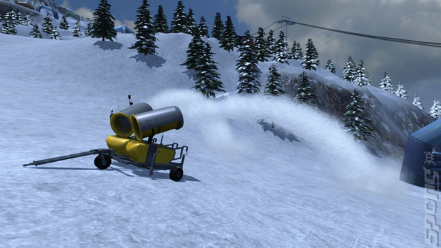 Ski Region Simulator - PC Screen