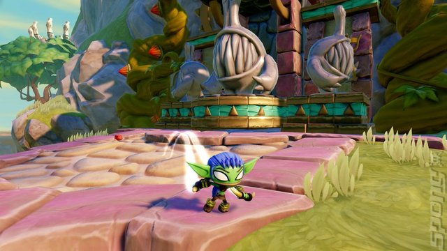 Skylanders Trap Team - PS3 Screen