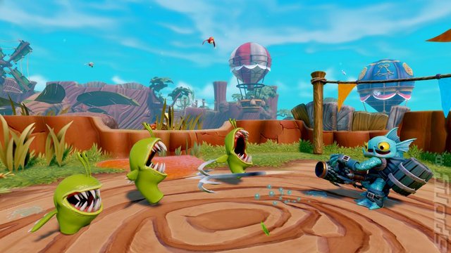 Skylanders Trap Team - PS3 Screen