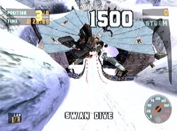 Sled Storm - PS2 Screen