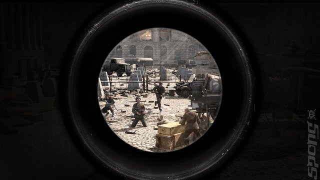 Sniper Elite V2 - Wii U Screen