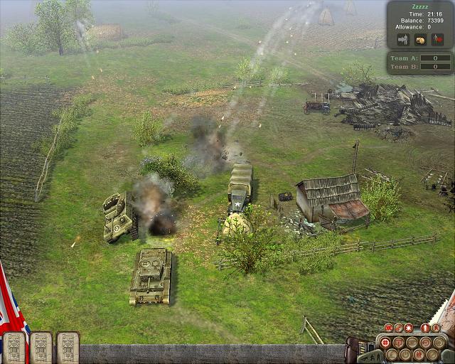 Soldiers: Heroes of World War II - PC Screen