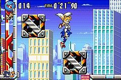 Sonic Advance 3 - GBA Screen