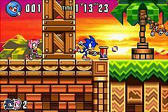 Sonic Advance 3 - GBA Screen