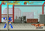 Sonic Blastman - SNES Screen