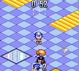 Sonic Labyrinth - Game Gear Screen