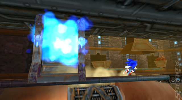 Sonic Rivals - PSP Screen