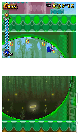 Sonic Rush Adventure - DS/DSi Screen