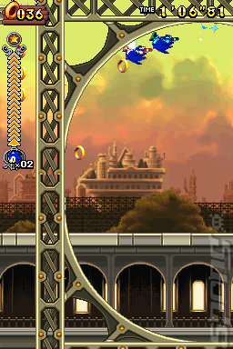 Sonic Rush Adventure - DS/DSi Screen