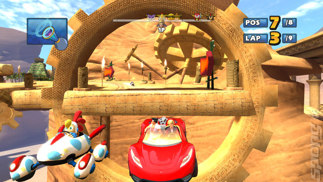 Sonic & SEGA All-Stars Racing - Xbox 360 Screen