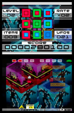 Space Invaders Extreme 2 - DS/DSi Screen