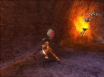 Sphinx and the Cursed Mummy - PS2 Screen