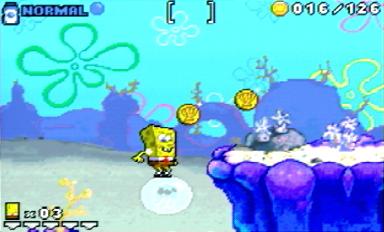 Screens: SpongeBob SquarePants: Revenge of the Flying Dutchman - GBA (6 ...