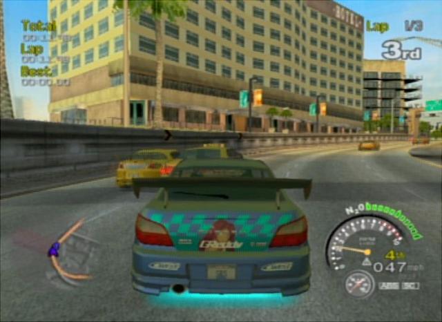 SRS: Street Racing Syndicate - GameCube Screen