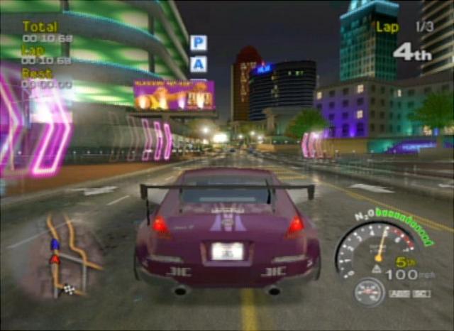 SRS: Street Racing Syndicate - GameCube Screen