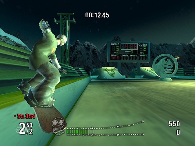 SSX On Tour - PS2 Screen