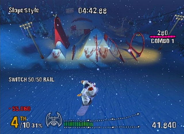 SSX On Tour - PS2 Screen