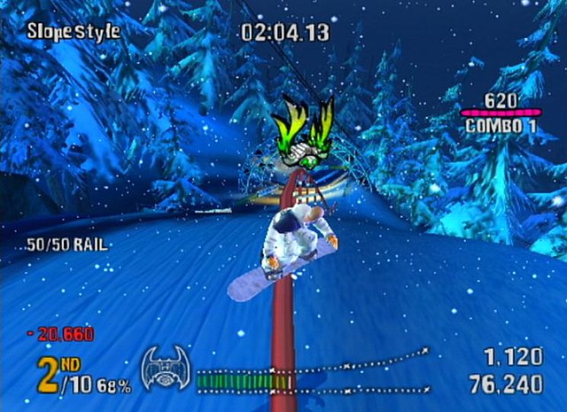 SSX On Tour - PS2 Screen