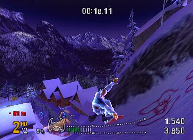 SSX On Tour - PS2 Screen