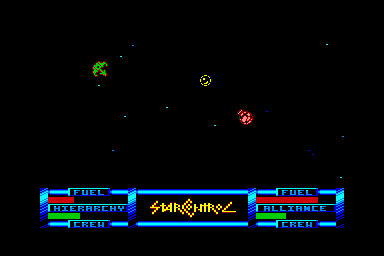 Star Control - C64 Screen