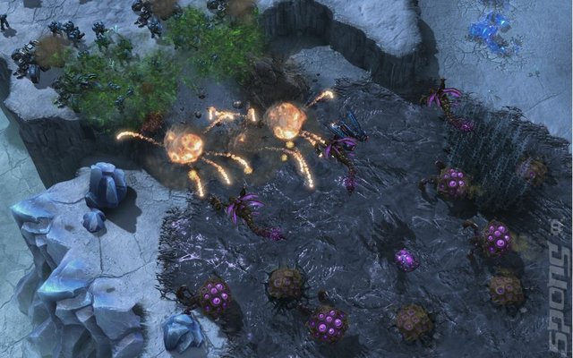 StarCraft II: Heart of the Swarm - Mac Screen