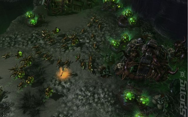 StarCraft II: Heart of the Swarm - Mac Screen