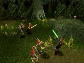 Star Wars Episode 1:Jedi Power Battles - PlayStation Screen