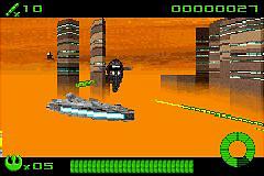 Star Wars: Flight of the Falcon - GBA Screen