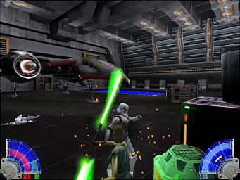 Star Wars Jedi Knight: Jedi Academy - PC Screen