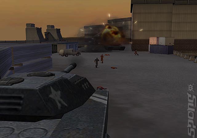 State of Emergency 2 - PS2 Screen