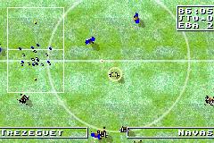 Steven Gerrard's Total Soccer 2002 - GBA Screen