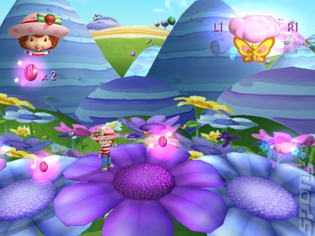 Strawberry Shortcake: Adventures in the Land of Dreams - PS2 Screen