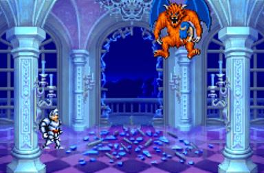 Super Ghouls 'N Ghosts - GBA Screen