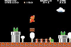 Super Mario Brothers - GBA Screen