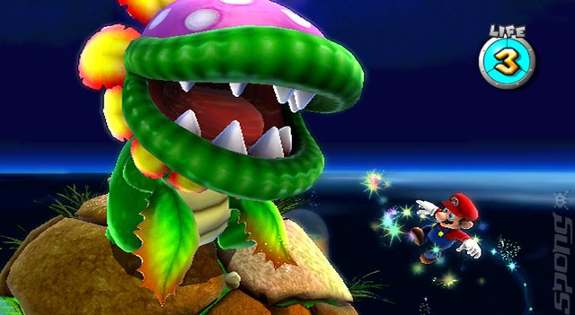 Super Mario Galaxy Website Goes Live - Screen Splurge News image