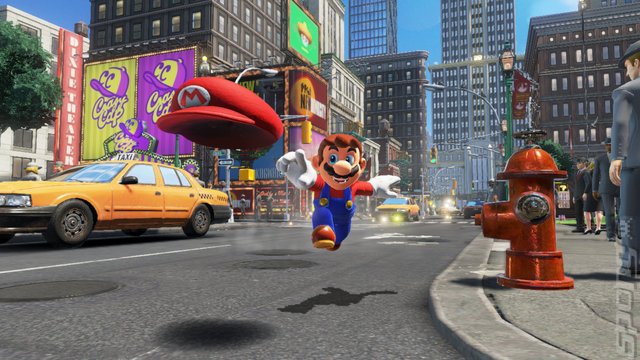 Super Mario Odyssey - Switch Screen