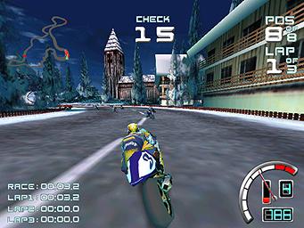 Suzuki Alstare Extreme Racing - Dreamcast Screen