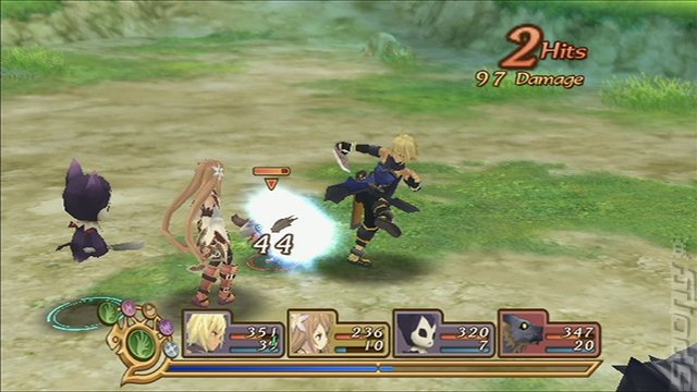 Tales of Symphonia: Dawn of the New World - Wii Screen