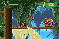 Tarzan: Return to the Jungle - GBA Screen