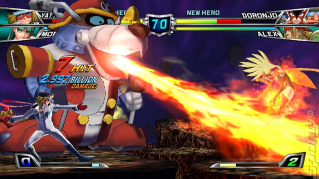 Tatsunoko vs Capcom: Ultimate All Stars - Wii Screen