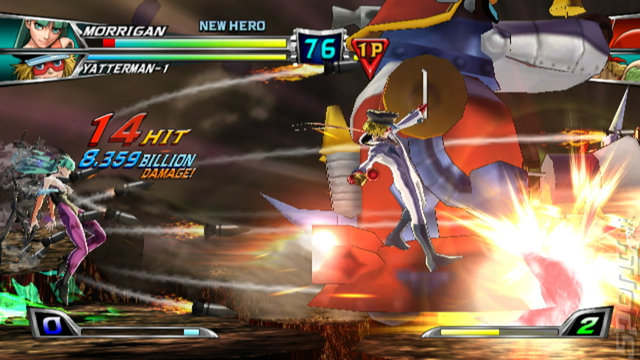 Tatsunoko vs Capcom: Ultimate All Stars - Wii Screen