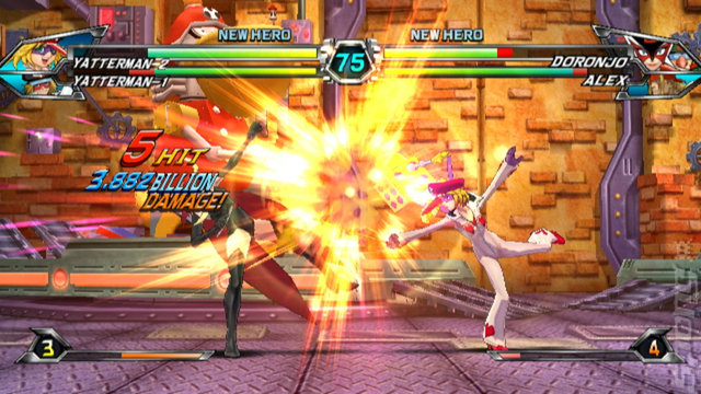 Tatsunoko vs Capcom: Ultimate All Stars - Wii Screen