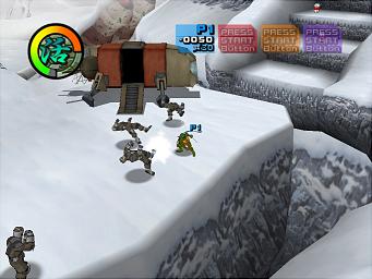 Teenage Mutant Ninja Turtles 2: BattleNexus - GameCube Screen