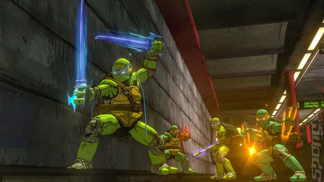Teenage Mutant Ninja Turtles: Mutants in Manhattan - PS4 Screen