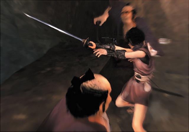 Tenchu: Fatal Shadows - PS2 Screen