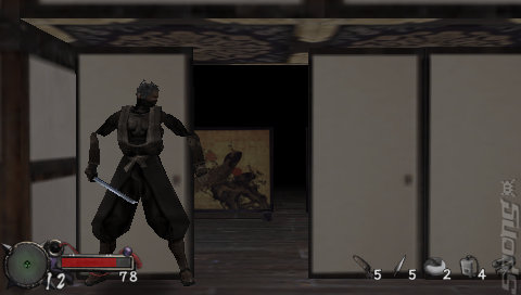 Tenchu: Time of the Assassins - PSP Screen