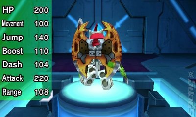 Tenkai Knights: Brave Battle - 3DS/2DS Screen