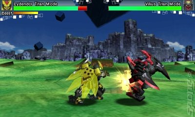 Tenkai Knights: Brave Battle - 3DS/2DS Screen