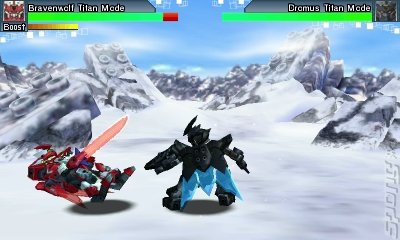 Tenkai Knights: Brave Battle - 3DS/2DS Screen