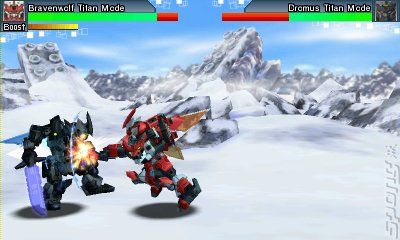 Tenkai Knights: Brave Battle - 3DS/2DS Screen